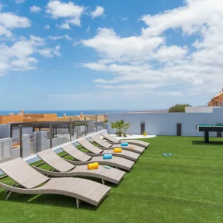 Villas Elena Y Mario Ocean View, Heated Pool, Fast Fiber * Caleta De Fuste