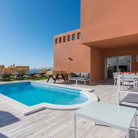 Villas Elena Y Mario Ocean View, Heated Pool, Fast Fiber Caleta De Fuste